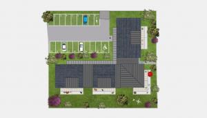 Villa Margaux - Plan masse -  Bénodet