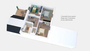 Exemple d'une maison - Étage