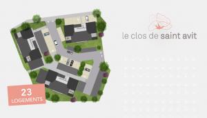 L'Hermitage - Plan masse