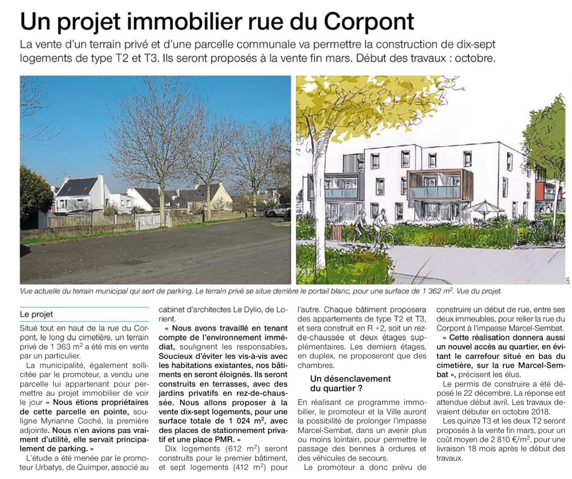 Projet immobilier Lanester