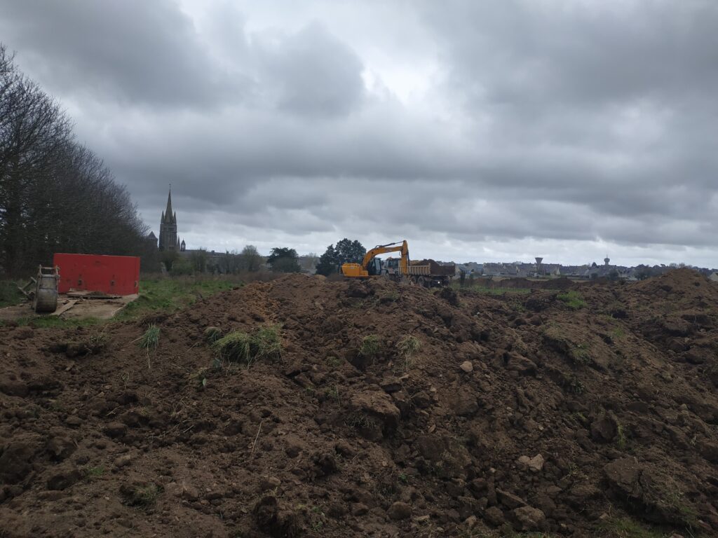 Début des travaux à Le Folgoët (29) !