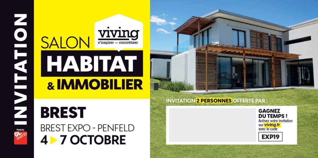 Une place offerte pour le salon Viving à Brest