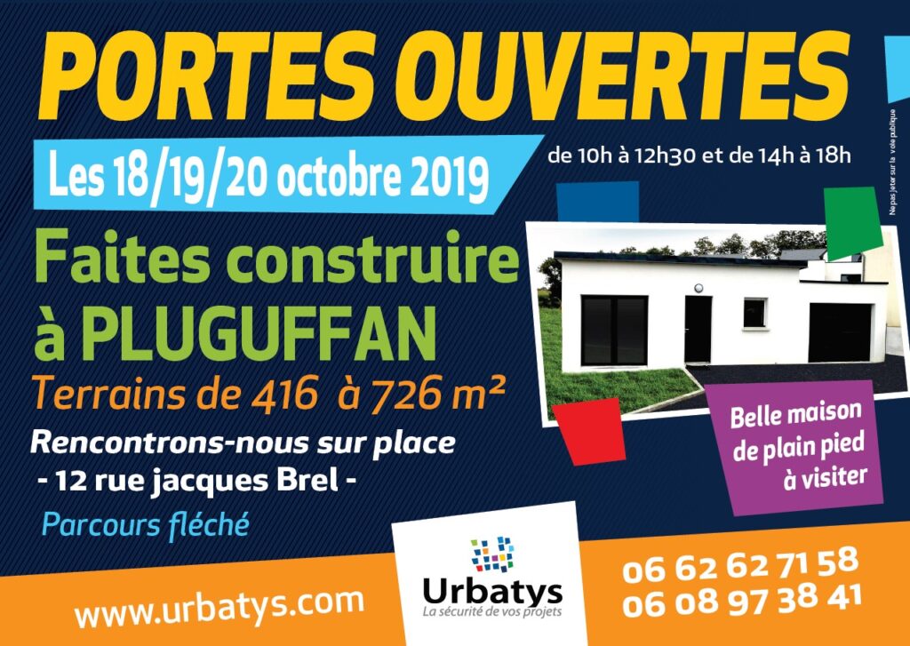 Acheter un terrain dans le 29 – Profitez des Portes Ouvertes à Pluguffan