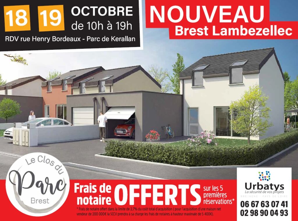 BREST Le Clos du Parc : lancement commercial