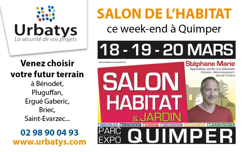 Venez choisir votre terrain au salon de l&rsquo;habitat à Quimper !